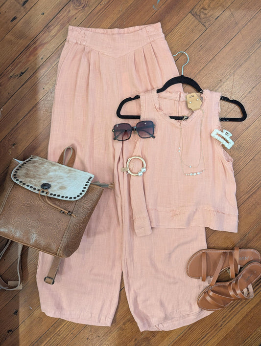 Peachy Summer Set for Effortless Days