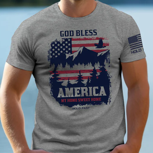 God Bless America Tee MEN
