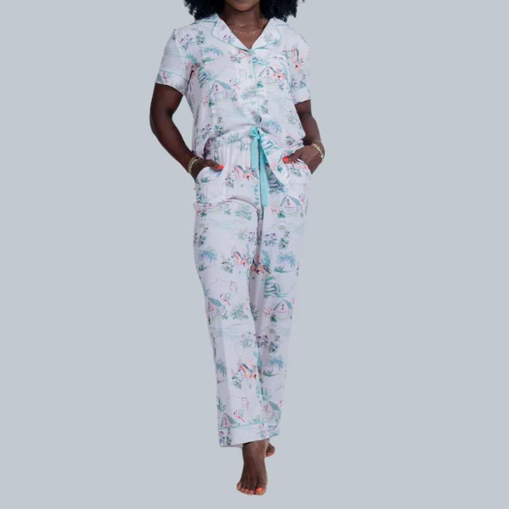 Kentucky Summer Scene Pajama Pant Set