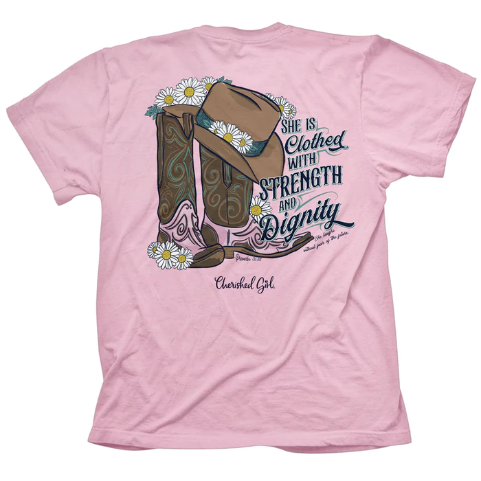 Strength & Dignity T Shirt LADIES