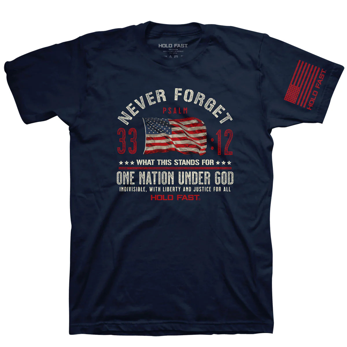 Never Forget Patriotic Tee MEN