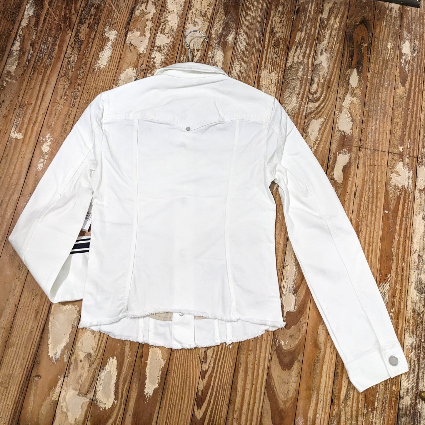 back shot of Liverppol trucker jacket