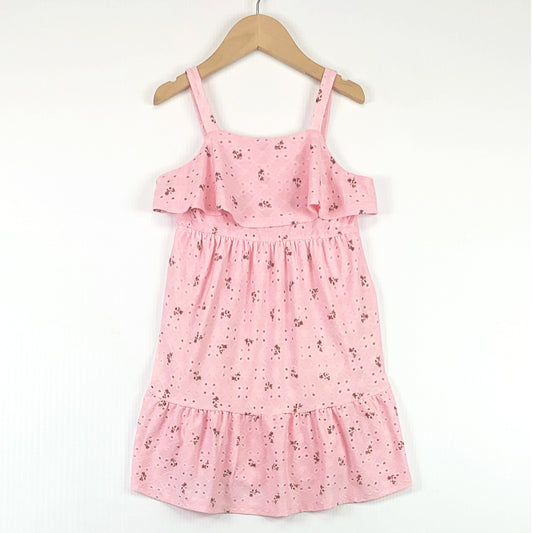 Strawberry Pink Ruffle Dress GIRLS