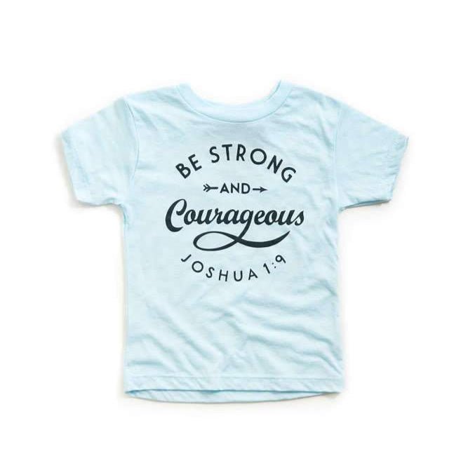 Be Strong and Courageous Tee BOYS - Colbert Clothing