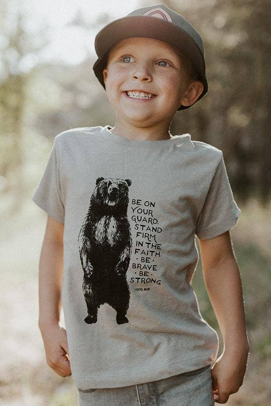 Brave Bear Tee BOYS - Colbert Clothing