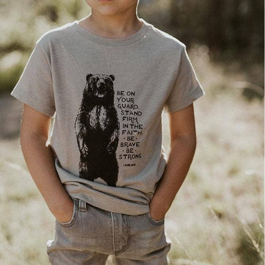 Brave Bear Tee BOYS - Colbert Clothing