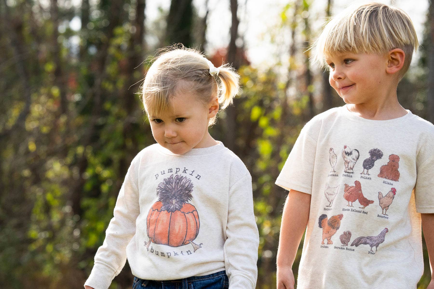 Chicken Breeds Country Kids Farm Tee - Colbert Clothing