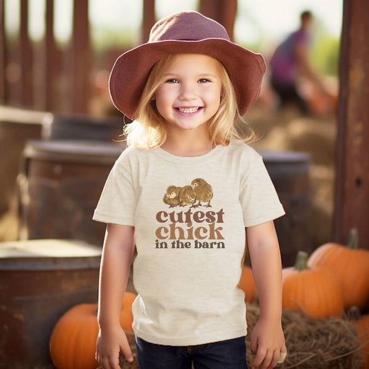 Cutest Chick in the Barn Tee GIRLS - Colbert Clothing
