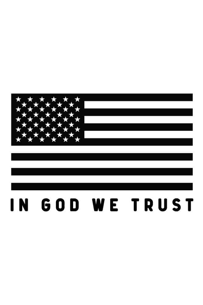 In God We Trust Graphic Tee MEN - Colbert Clothing