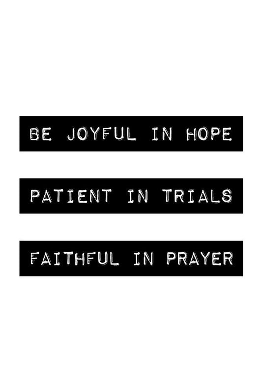 Joyful In Hope Flowy Muscle Graphic Tank Plus - Colbert Clothing
