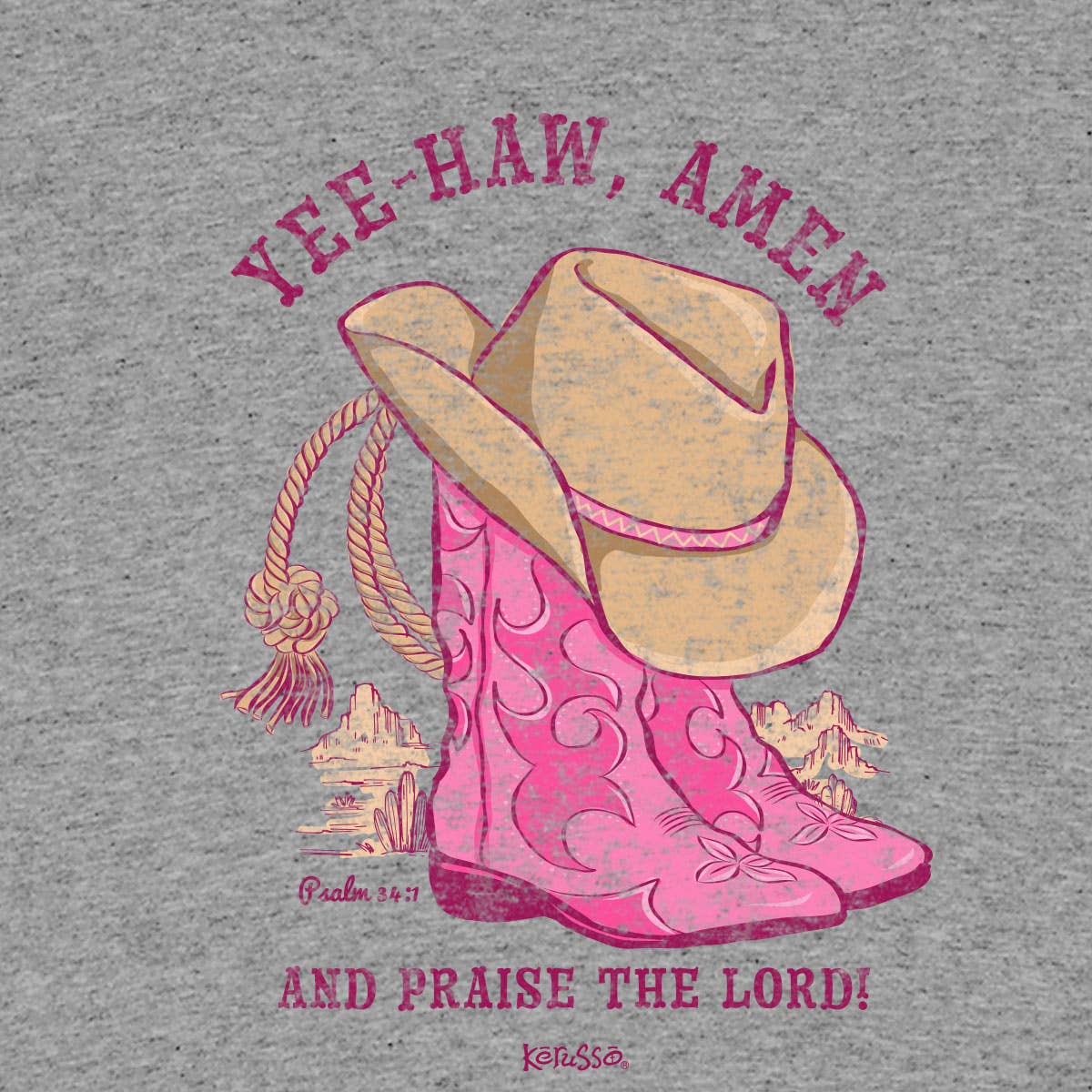 Kerusso Kids T-Shirt Yee Haw GIRLS Tee - Colbert Clothing