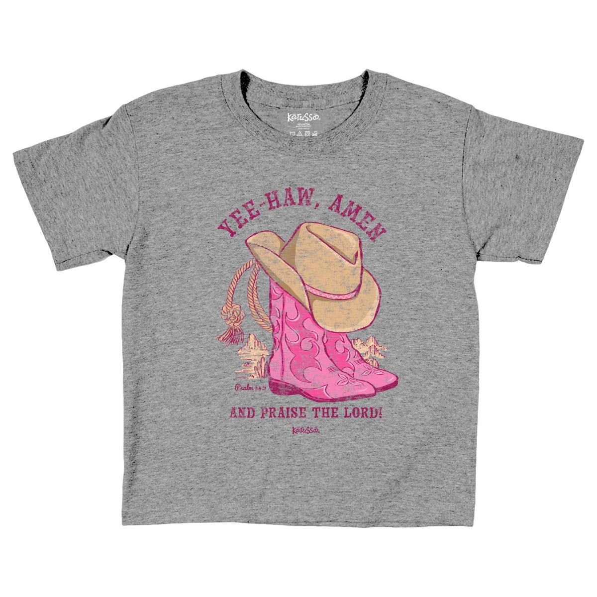 Kerusso Kids T-Shirt Yee Haw GIRLS Tee - Colbert Clothing
