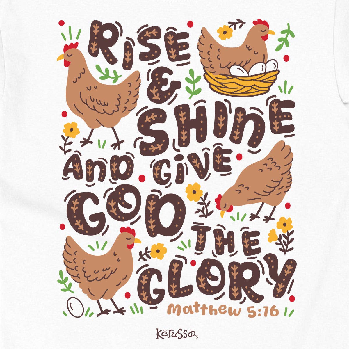 Rise and Shine Tee GIRLS - Colbert Clothing