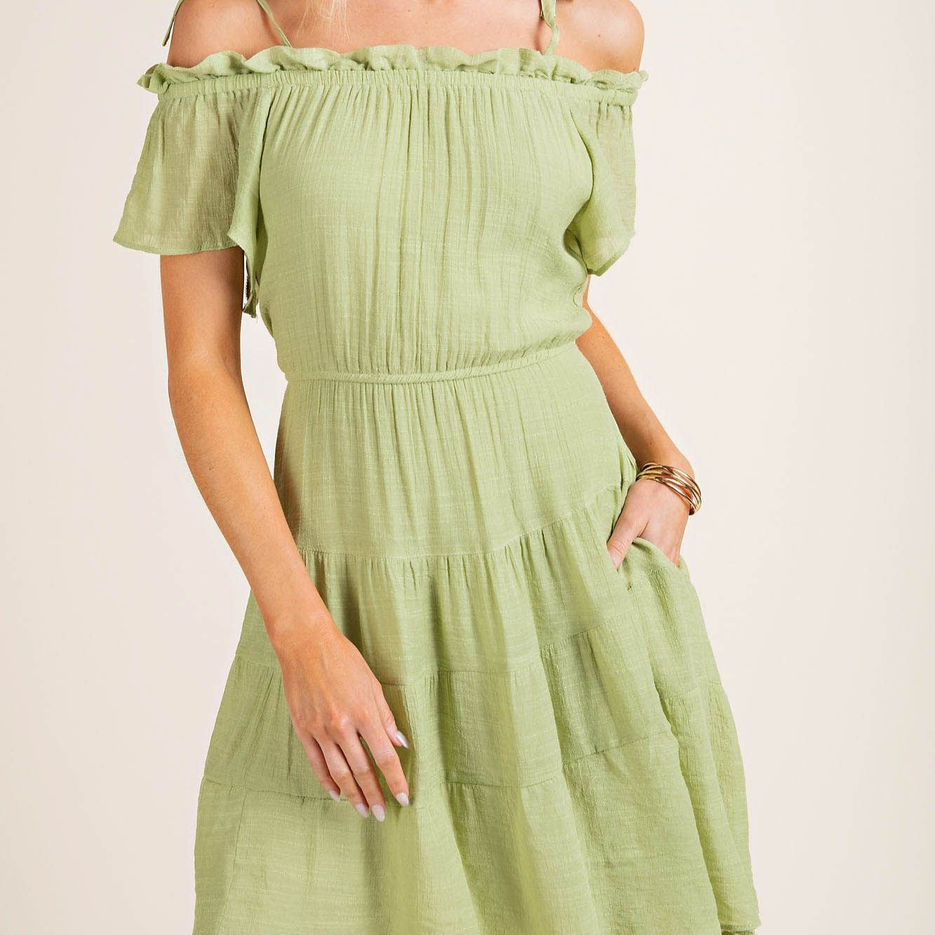 Green Light Dress in Sage Large Green Light Dress in Sage Large
