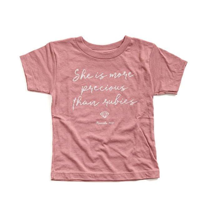 She Is More Precious Tee GIRLS - Colbert Clothing