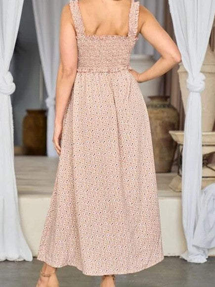 Midsummer's Day Dress in Taupe