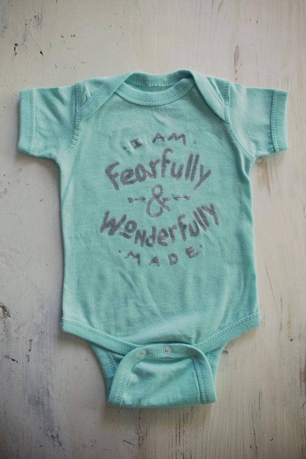 Wonderfully Made Onesie BABY GIRL - Colbert Clothing