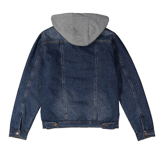 Hooded Denim Jacket with Lining BOYS