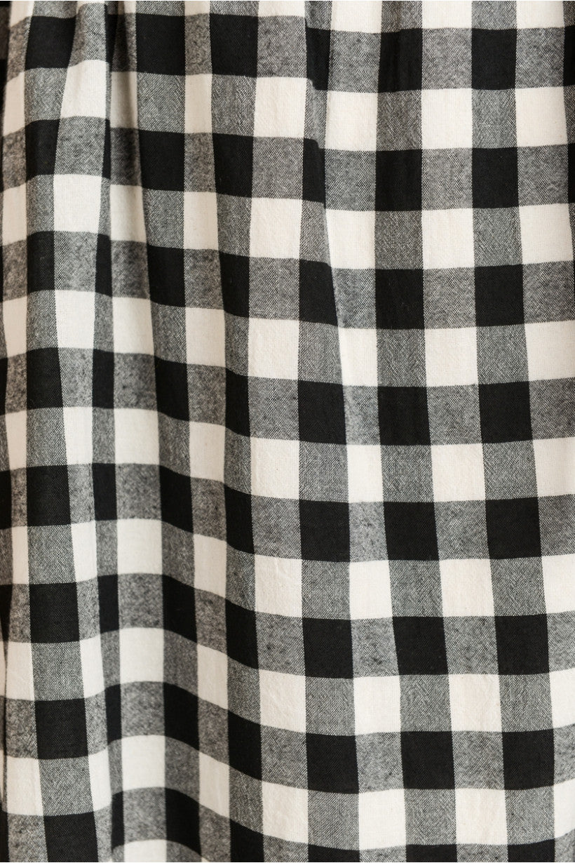 Take Me Back Plaid Dress - PLUS