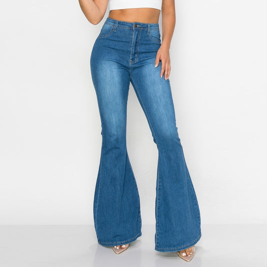 History Repeats Itself Medium Wash Flare Jeans