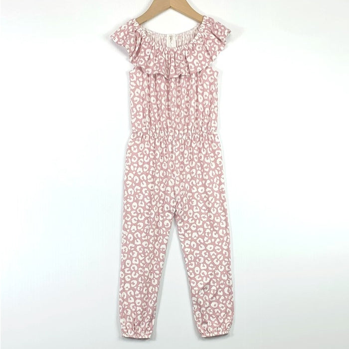 Lilac Ruffle Neck Jumpsuit GIRLS