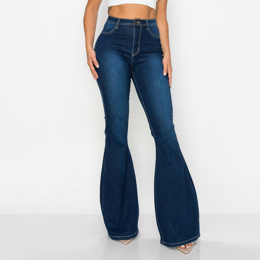 History Repeats Itself Dark Wash Flare Jeans