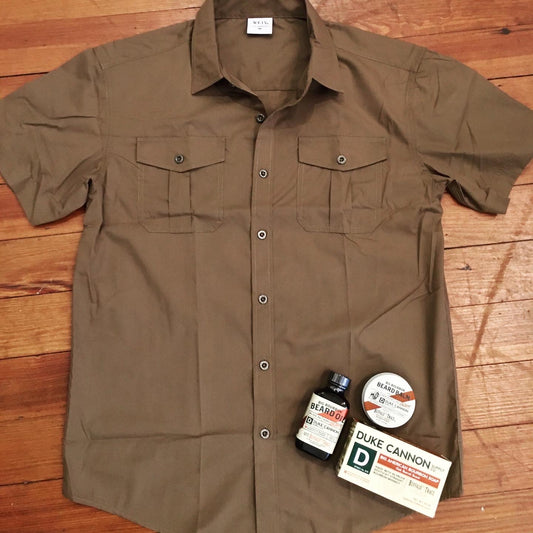 Clark Kent Standard Button Up in Timber MEN