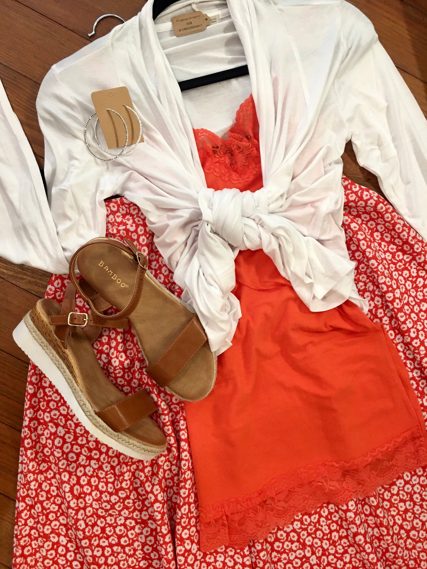 It Had to be You Lace Camisole in Orange