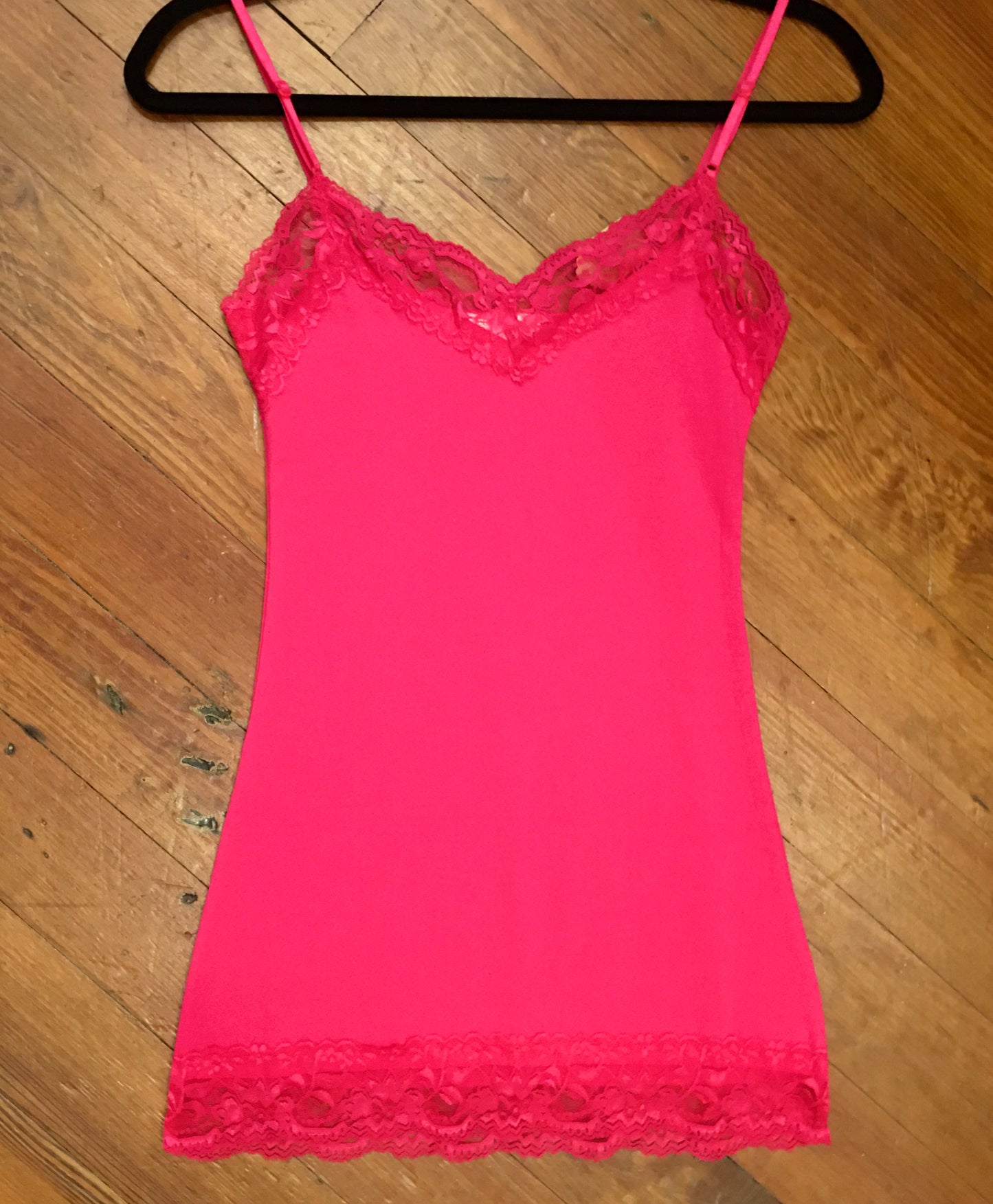 It Had to be You Lace Camisole in Bright Pink