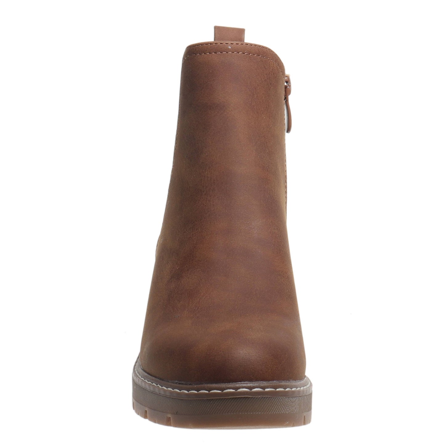 Pierre Dumas Everlee Tan Suede Ankle Boot