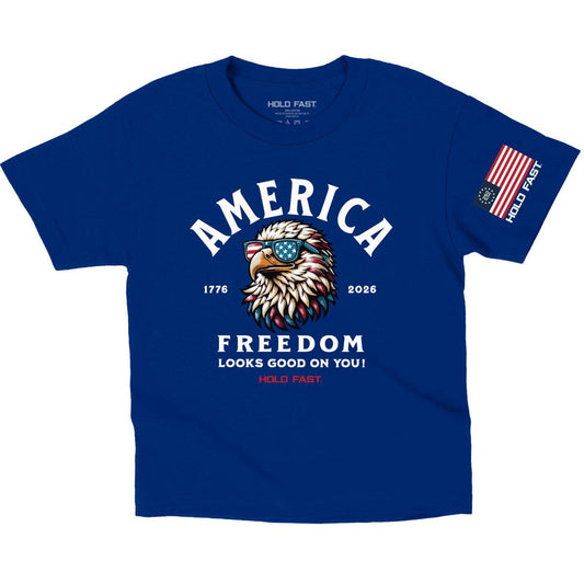 Hold Fast Kids T-Shirt America Eagle