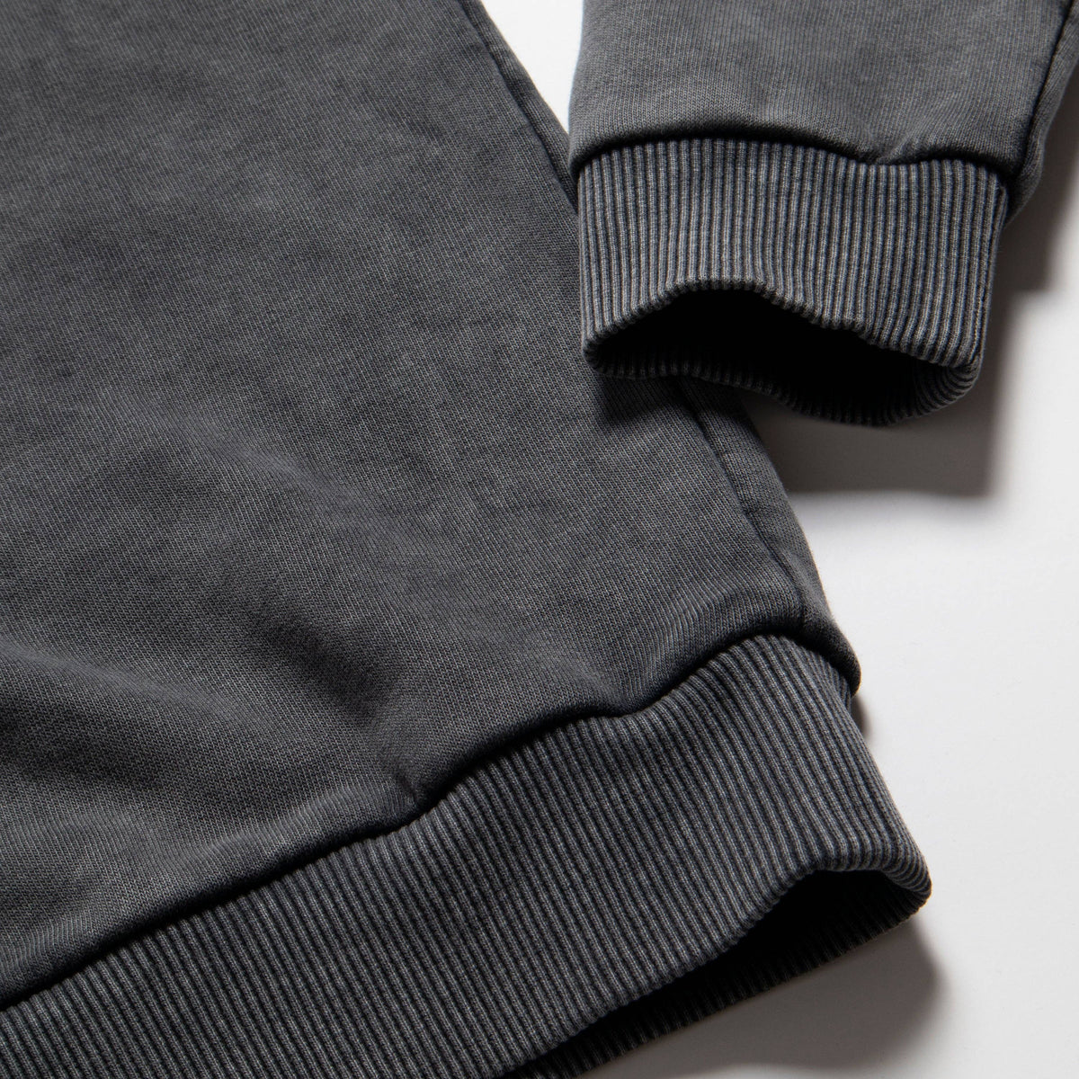 Black Garment Dyed Crew Sweatshirt Boys 314