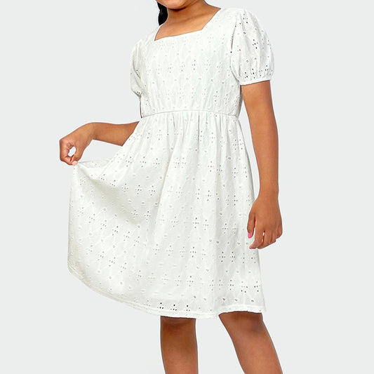 Sweet Lace Tiered Dress GIRLS