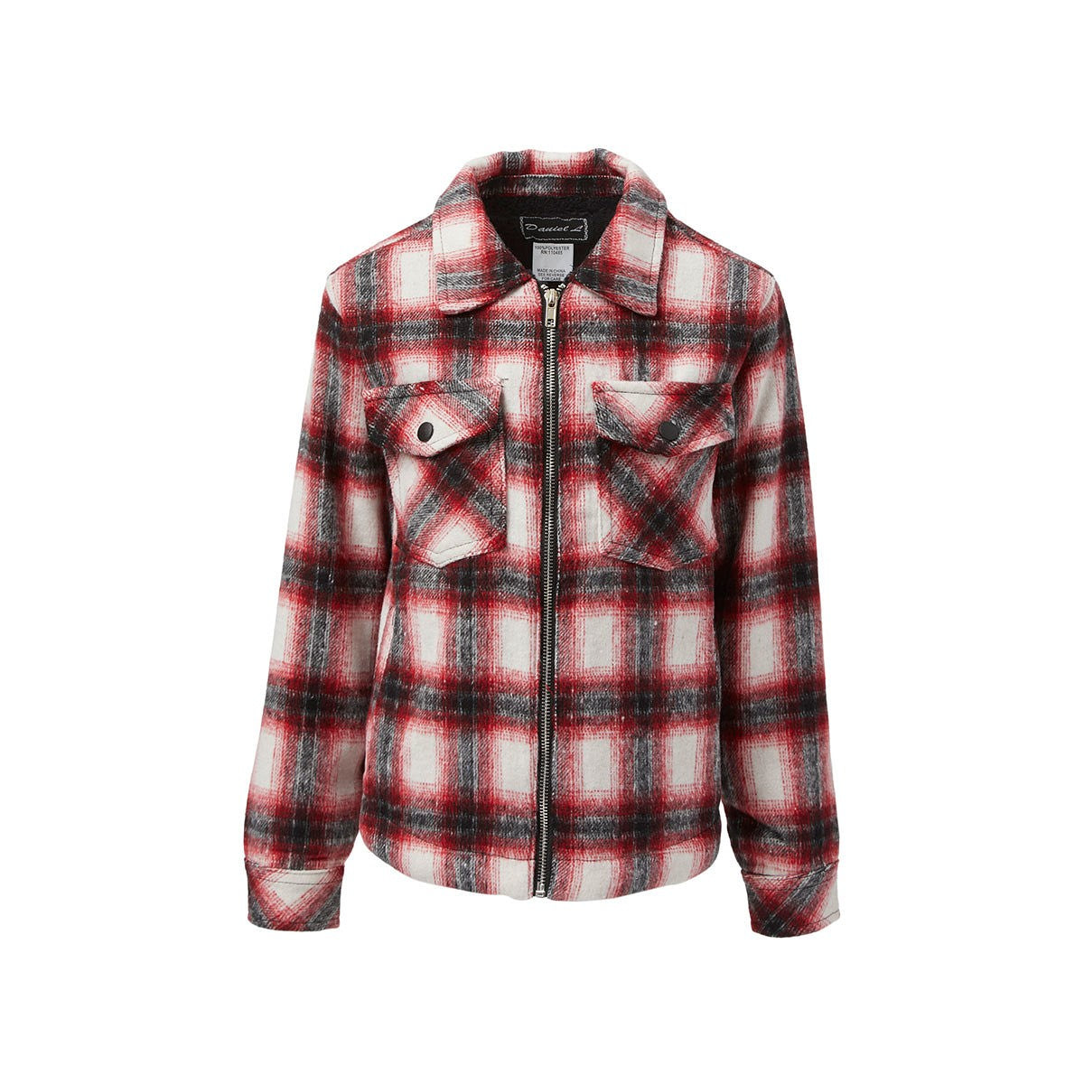 Flannel Zip Jacket with Lining BOYS