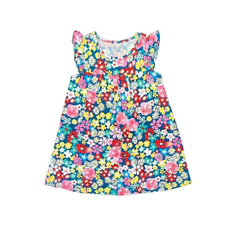 Vibrant Floral Dress TODDLERS GIRLS