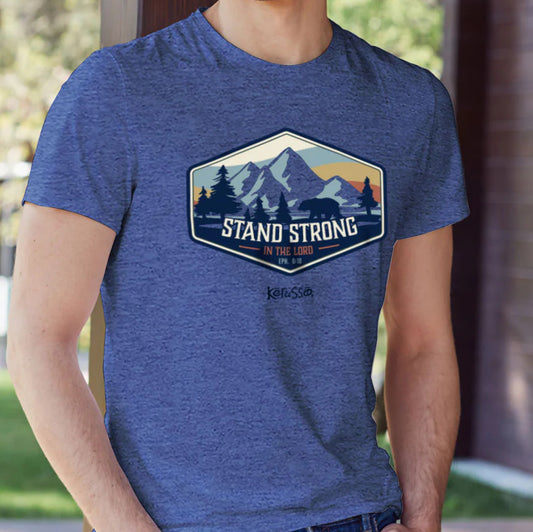 Stand Strong Crest Cotton Tee MEN