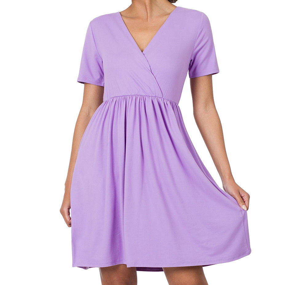 Pretty as You Please Dress in Lt Purple