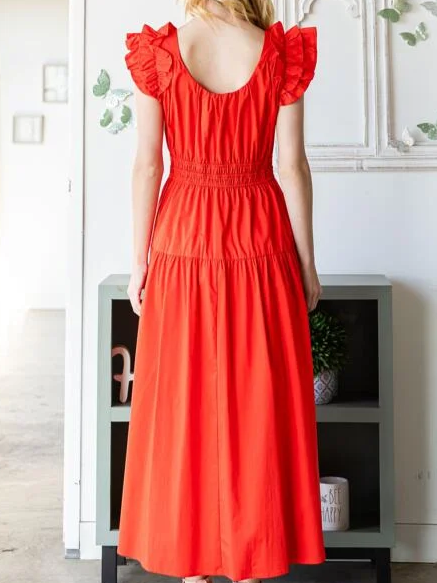 Some Like it Hot Dress in Red