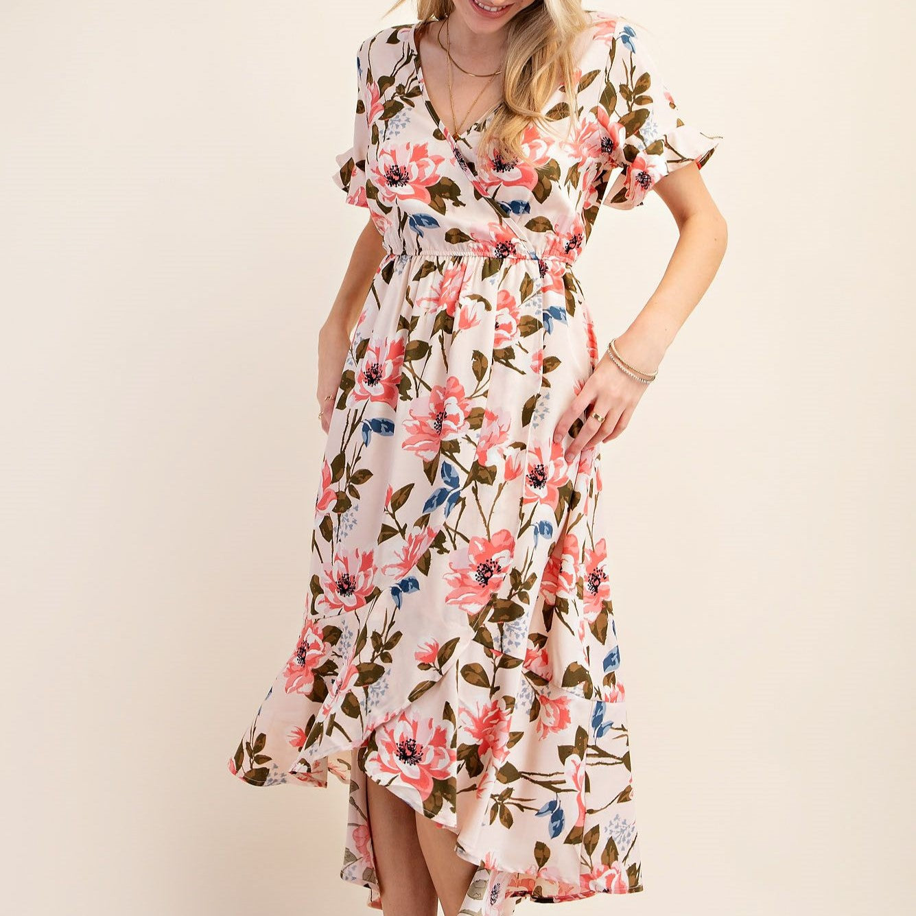 Peg o' My Heart Wrap Dress