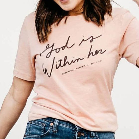 God Within Her Graphic Tee - Colbert Clothing