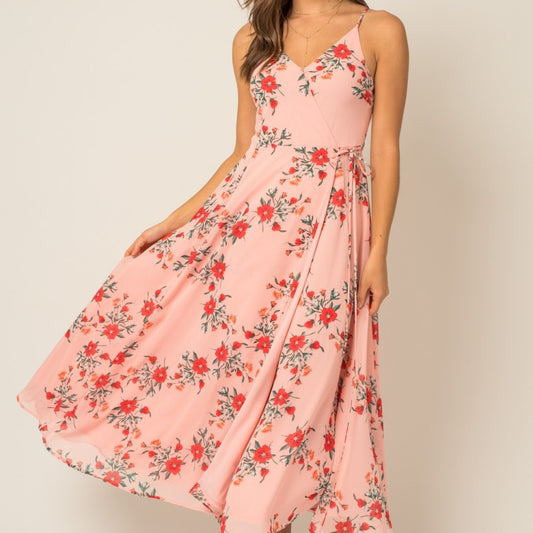 Sweet Thing Dress in Blush Floral