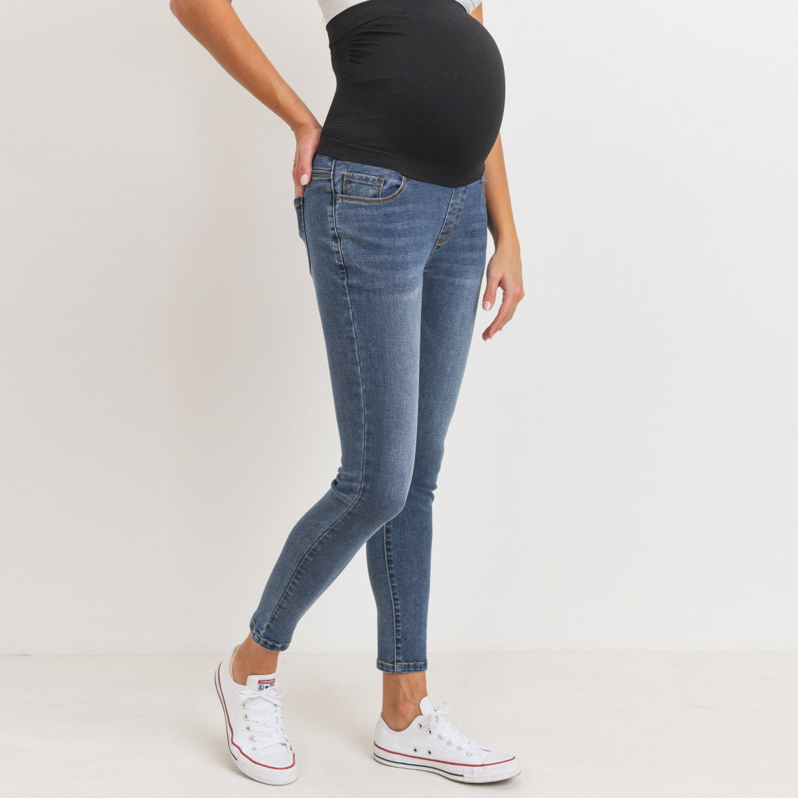 Maternity Stretch Jeans - Blue Jean Baby
