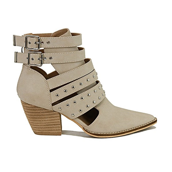 Strappy Ankle Boots