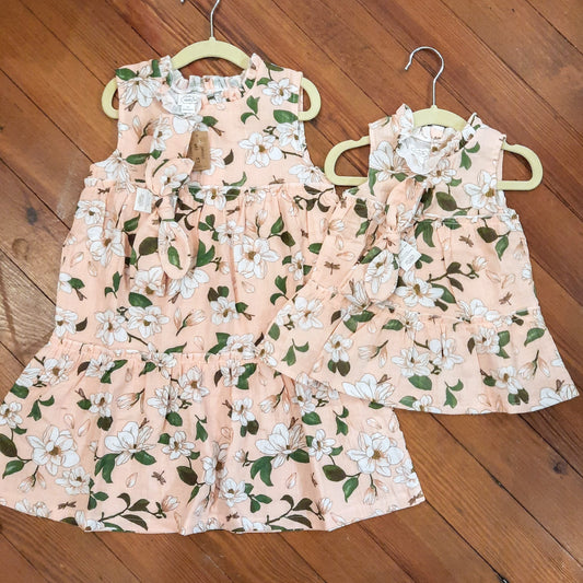 Sweet Baby Girl Magnolia Blush Dress TODDLER