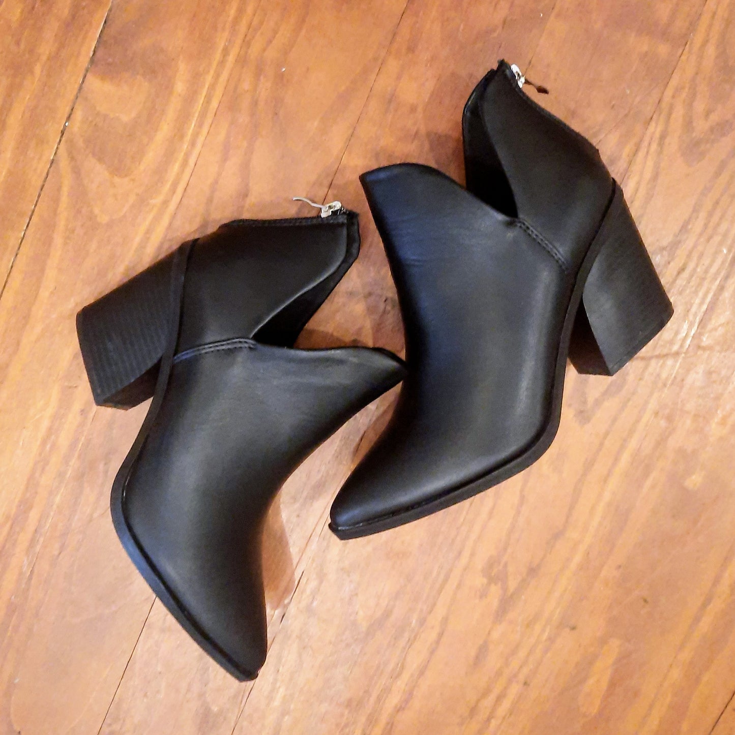 Downtown Dream Ankle Boots in Black