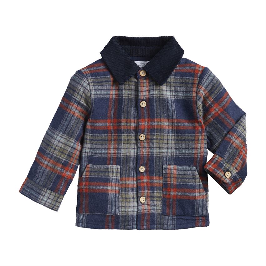 Baby Boy Plaid Lined Jacket TODDLER