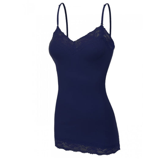 It Had to be You Lace Camisole in Navy