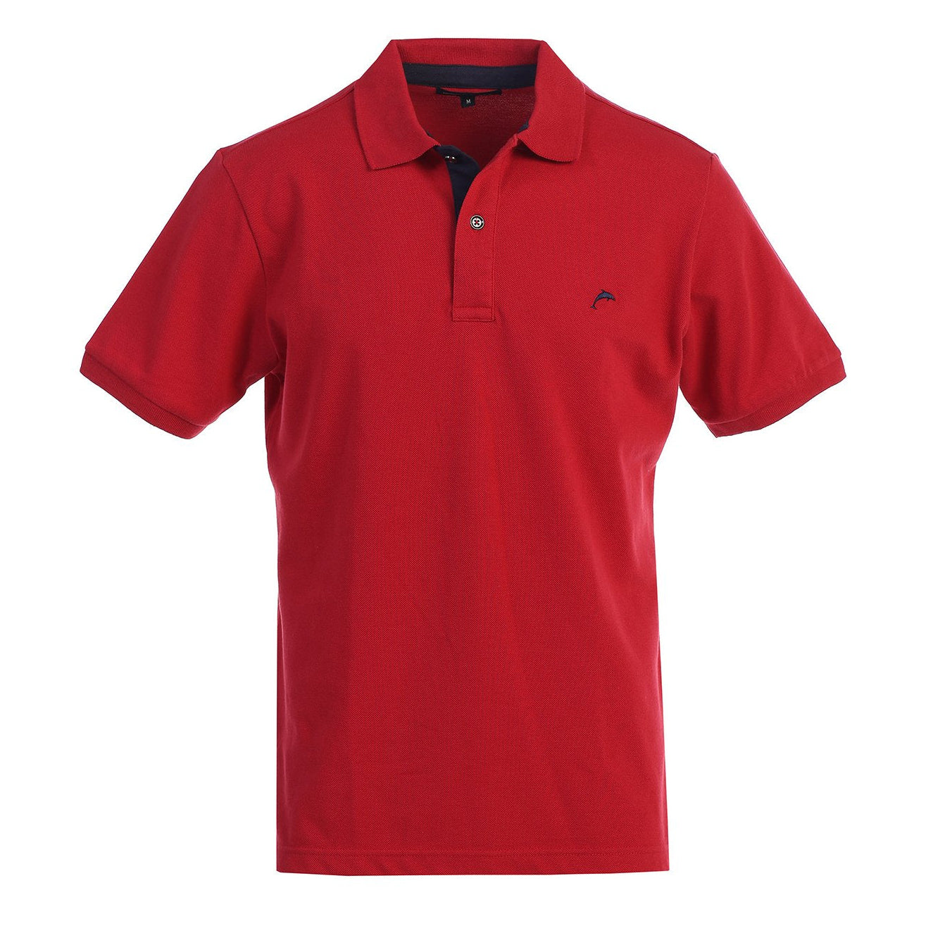 Short Sleeve Polo Shirt in Red MEN