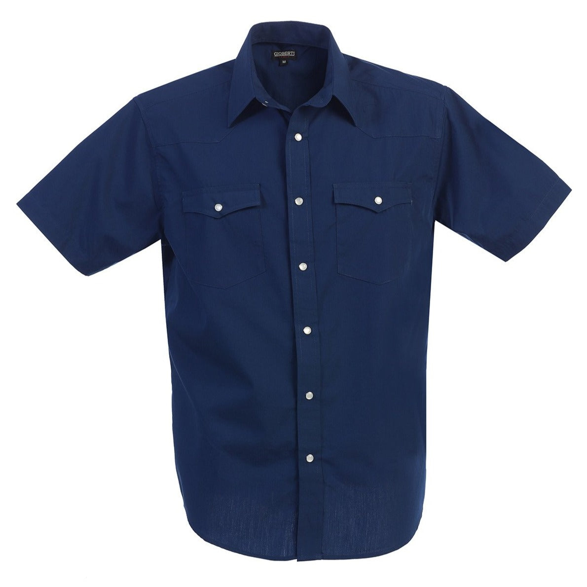 Western Classic Pearl Snap Shirt in Navy MEN